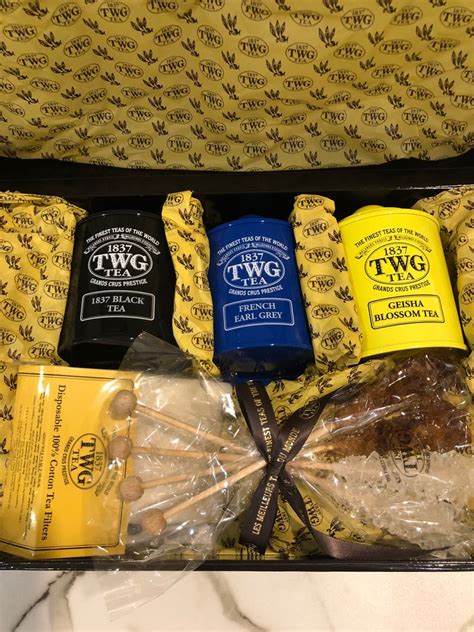 TWG Tea Gift Set, Food & Drinks, Gift Baskets & Hampers on Carousell