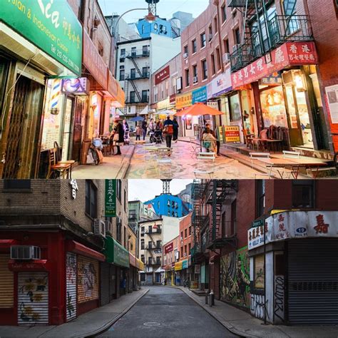A look at Doyers St. in Chinatown during the COVID-19 lockdown : r/nyc