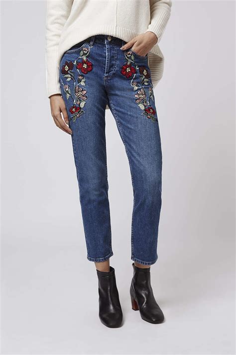 Little Treasures Fashion Trend Embroidered Jeans