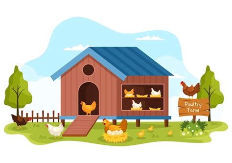 Chicken Coop Clipart