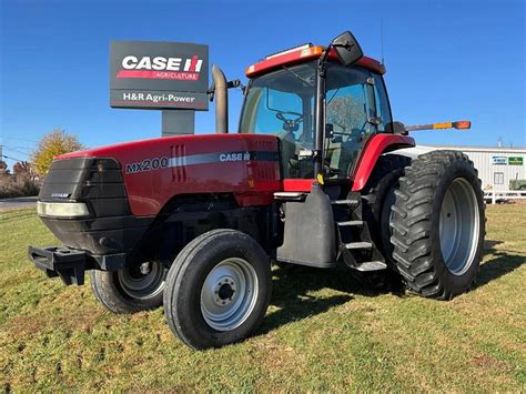 Sold 2000 Case Ih Mx200 Tractors With 4091 Hrs Tractor Zoom