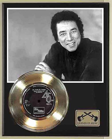 Smokey Robinson - The Tears Of A Clown Gold 45 Record Ltd Edition ...