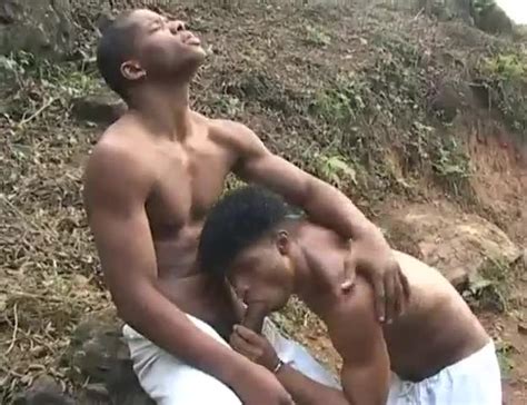 Horny Black Dudes Outdoor Banging BoyFriendTV