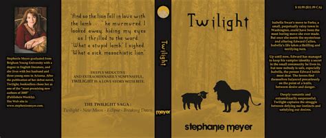 Twilight Book Jacket Rough Nel 2024