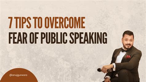 7 Tips to overcome Fear of Public Speaking! 
