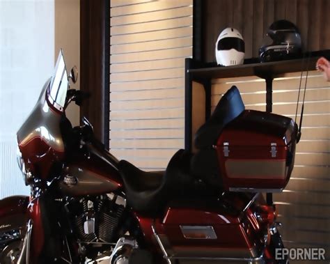 Hot Blonde Biker Babe