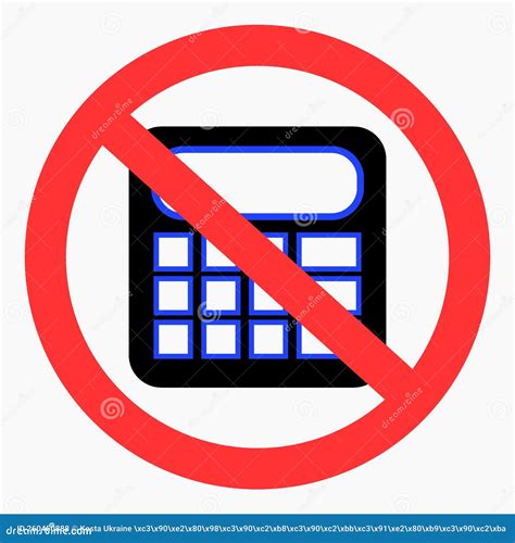 Sin calculadora ilustración del vector. Ilustración de dinero - 260450888