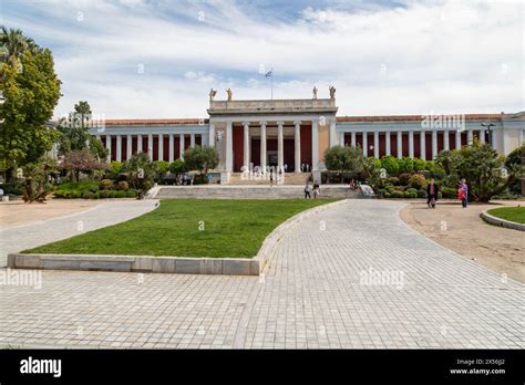 National Archaeological Museum Athens Greece Stock Photo Alamy