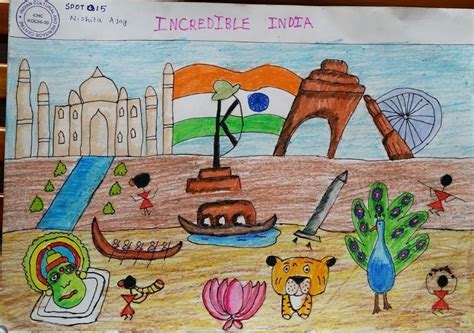Cultural Heritage India Drawings