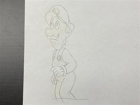 luigi drawing 5