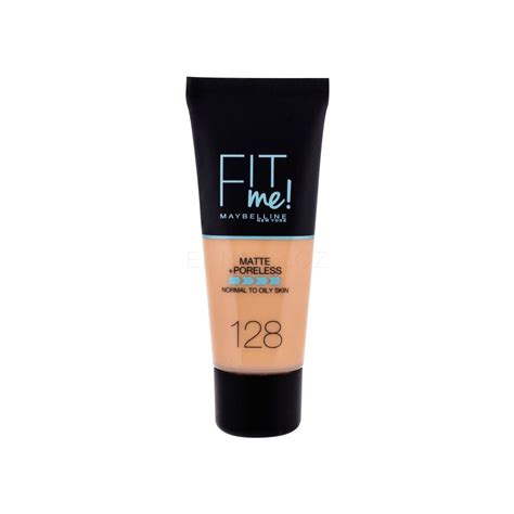 Maybelline Fit Me Matte Poreless Make up pro ženy 30 ml Odstín 128 Warm Nude poškozený obal