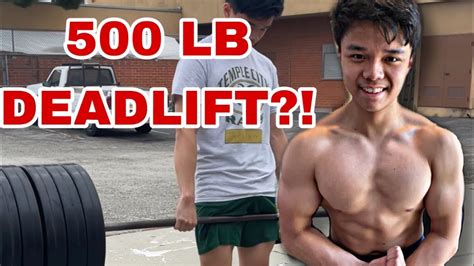 405 LB Deadlift at 15 Years Old (2.7X BW) | HUGE PRS 🔥 - YouTube