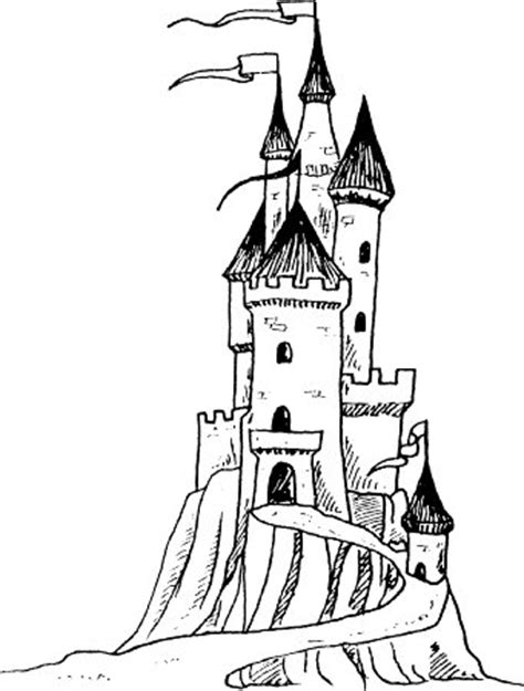 Fairytale Castle Drawing at GetDrawings | Free download