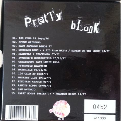 Pretty blank Sex Pistols CDの箱入りセット 売り手 mjlam Id 119600052