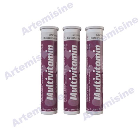 Multivitamin Effervescent Tablets Sinophare Bio Technology Co Ltd