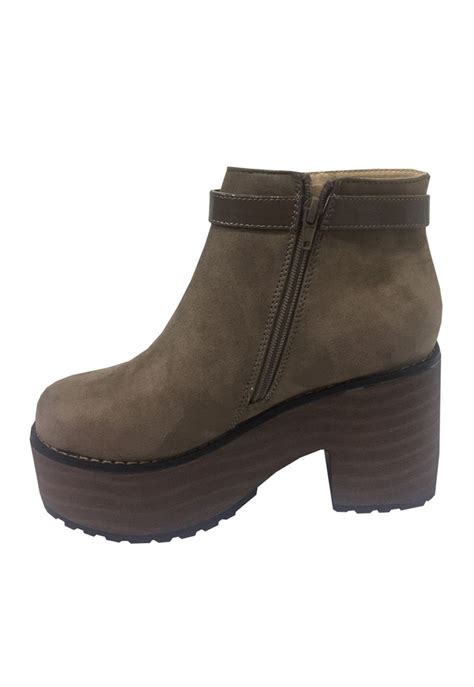 Botín Ecocuero Nude