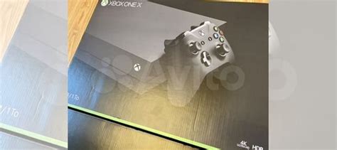 Xbox One X в идеале 1TB черный (с коробкой) купить в Москве ...