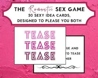 Kinky Naughty Sex Challenges Etsy