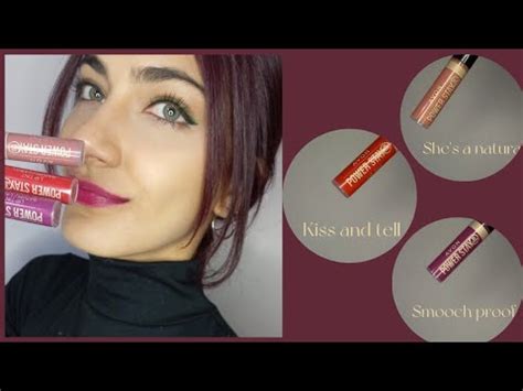 Rese A Avon Power Stay Lip Tint Cre La Intensidad Que Quieras