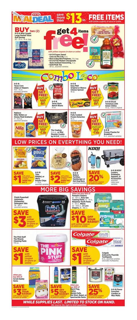 HEB Weekly Ad Mar 12 – Mar 18, 2025
