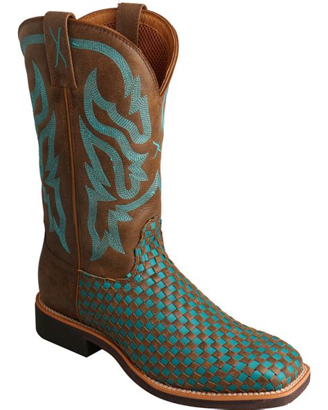 Twisted X Womens Top Hand Woven Western Boots Boot Barn