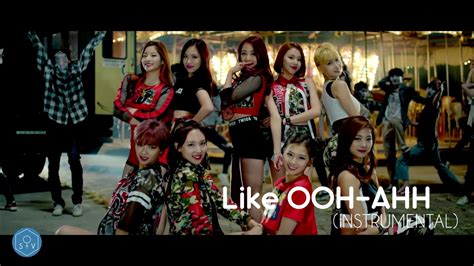 Twice Like Ooh Ahh Official Instrumental Youtube