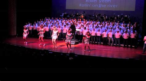 New York City Gay Men S Chorus Performs Proud Mary At Big Gay Sing YouTube