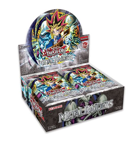 YUGIOH – Caja 24 Sobres – Metal Raiders – 25 Aniversario – EN – Friki ...