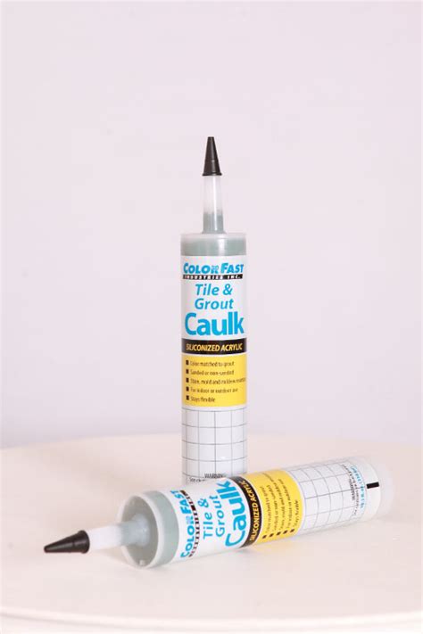 Colorfast Tile And Grout Caulk