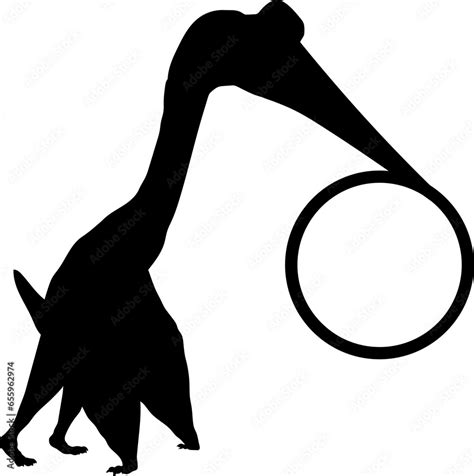 Quetzalcoatlus Dinosaur Silhouette Dinosaur Svg Types Of Dinosaurs