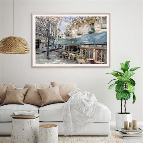 Wall Art Paris French Cafe Canvas Prints Poster Prints Art Prints