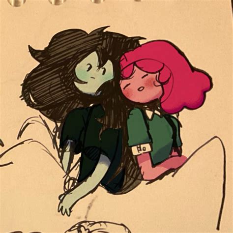 Marceline Bubblegum Marceline And Bubblegum Marceline Lesbian Art