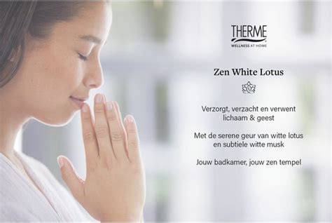 X Therme Geurstokjes Zen White Lotus Ml Bol