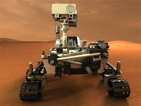 Curiosity Mars Rover 3D Model