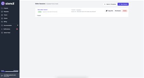 Introducing Editor Session