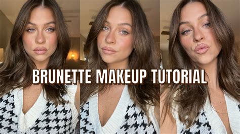 Brunette Makeup Tutorial Fall Inspired Makeup For Brunettes Youtube