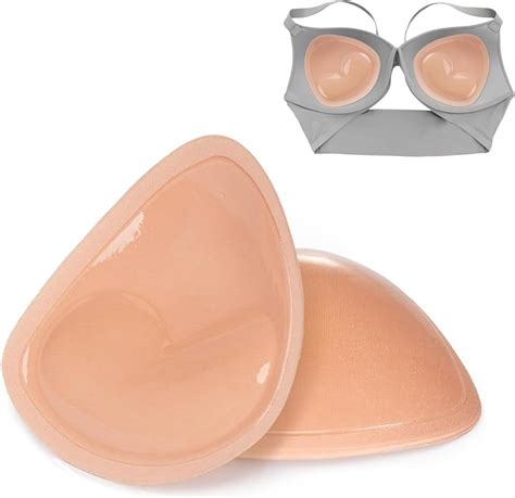 Geckowi Double Sided Sticky Bra Inserts Self Adhesive Boob Pads For Small Chest Women
