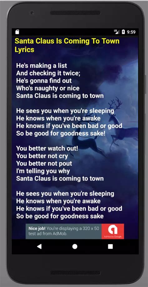 Santa Claus Is Coming To Town Lyrics