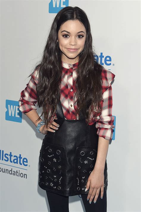 Jenna Ortega Attends We Day California Leather Celebrities