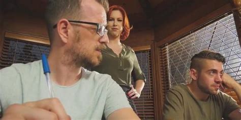Redhead Supervisor Fucks Both Gay Guys Chad Diamond Edyn Blair Tnaflix