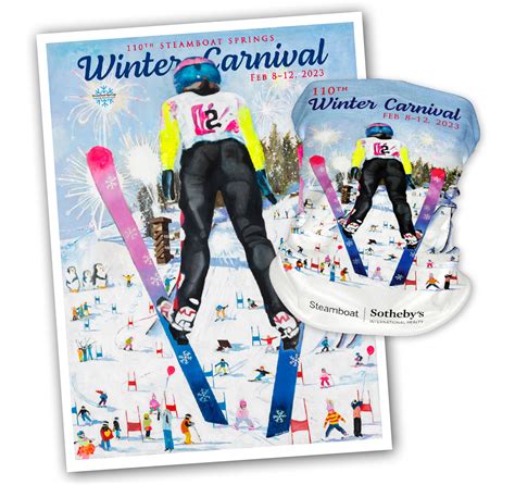 2023 WINTER CARNIVAL POSTER GAITERS AVAILABLE FOR PURCHASE Sotheby