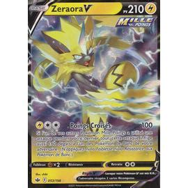 Carte pokemon Zeraora V 053 198 ultra rare épée et bouclier 6