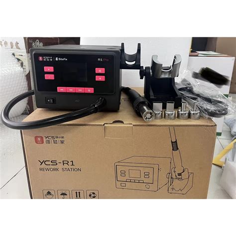 PH STOCKYCS R Pro W Intelligent Soldering Station Hot Air Gun With Nozzles For Mobile
