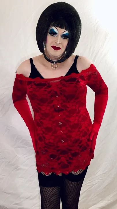 Sissy Slut Debra Removes Robe Shemale Lingerie Lingerie Porn Feat