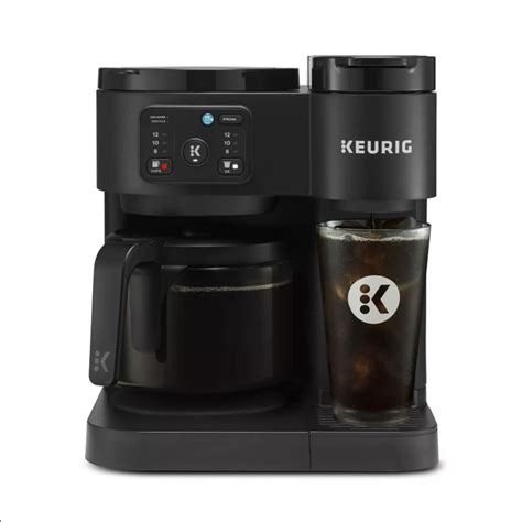 Keurig K Duo Essentials Hot Iced Single Serve K Cup Pod Carafe Coffee Maker Gen For Sale
