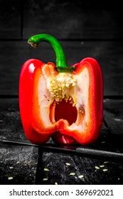 Vagina Symbol Sweet Red Pepper Anal Steel Stock Photo 1029886327 Shutterstock