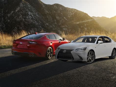 Versus: Kia Stinger GT vs. Lexus GS 350 F Sport | Web2Carz