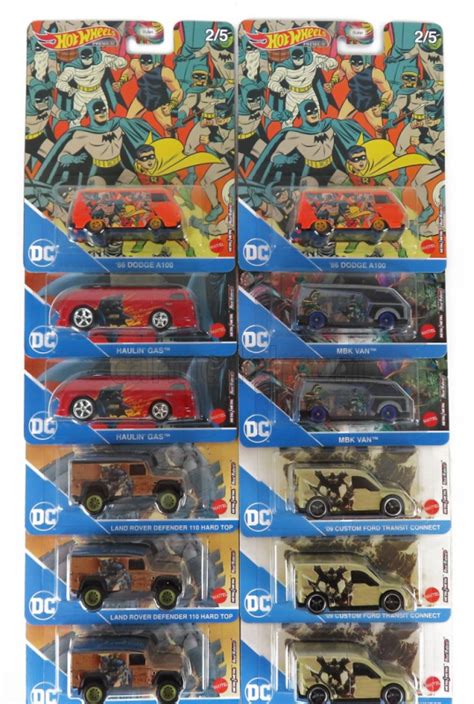 Mattel hot wheels Land rover Set Assortment Batman Pieces Různé RCprofi cz