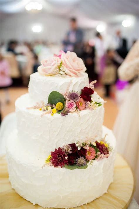 Rustic Spring Wedding Cake