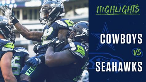 2018 Week 3: Seahawks vs Cowboys Highlights